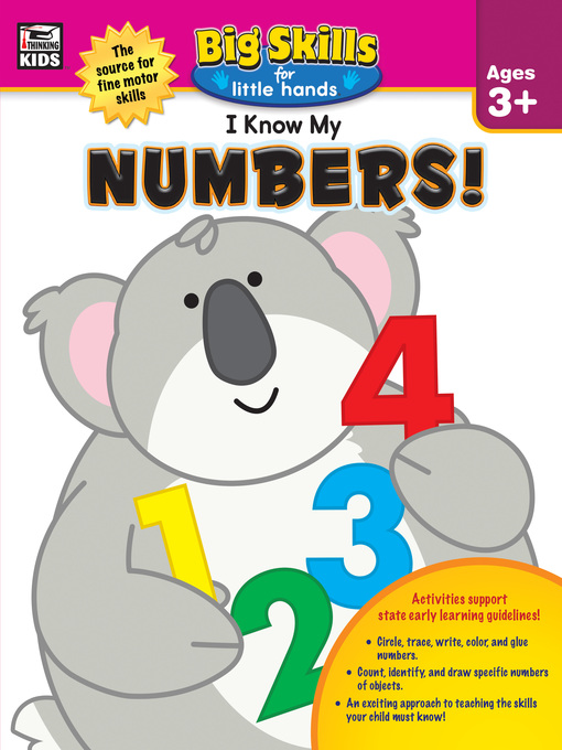 Cover image for I Know My Numbers!, Ages 3--5